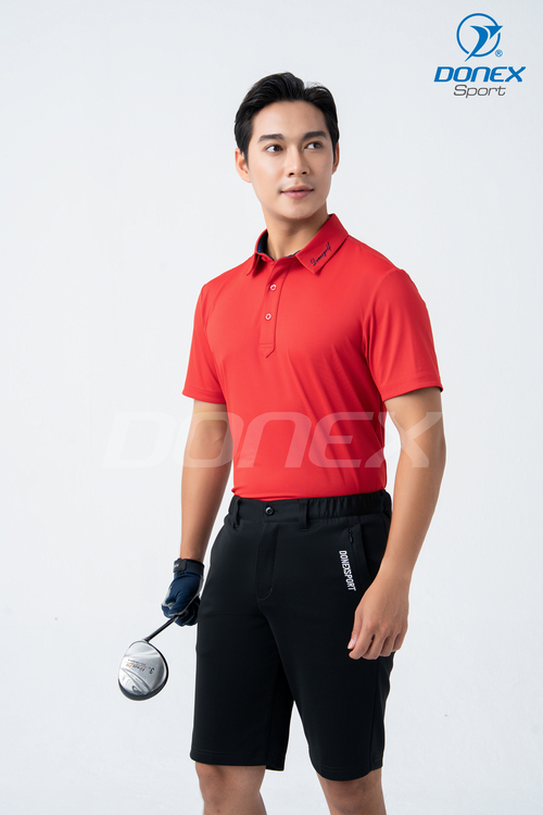 Áo thể thao nam MC-9146 Đỏ phối navy